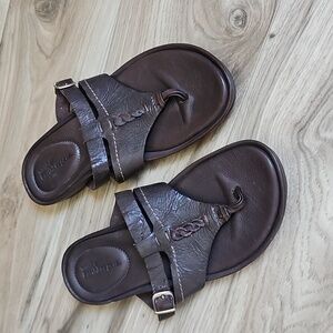 Timberlane Women's Brown Leather Sandals Size 8